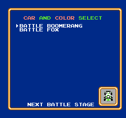 Gekitotsu Yonku Battle screenshot 4 for Famicom